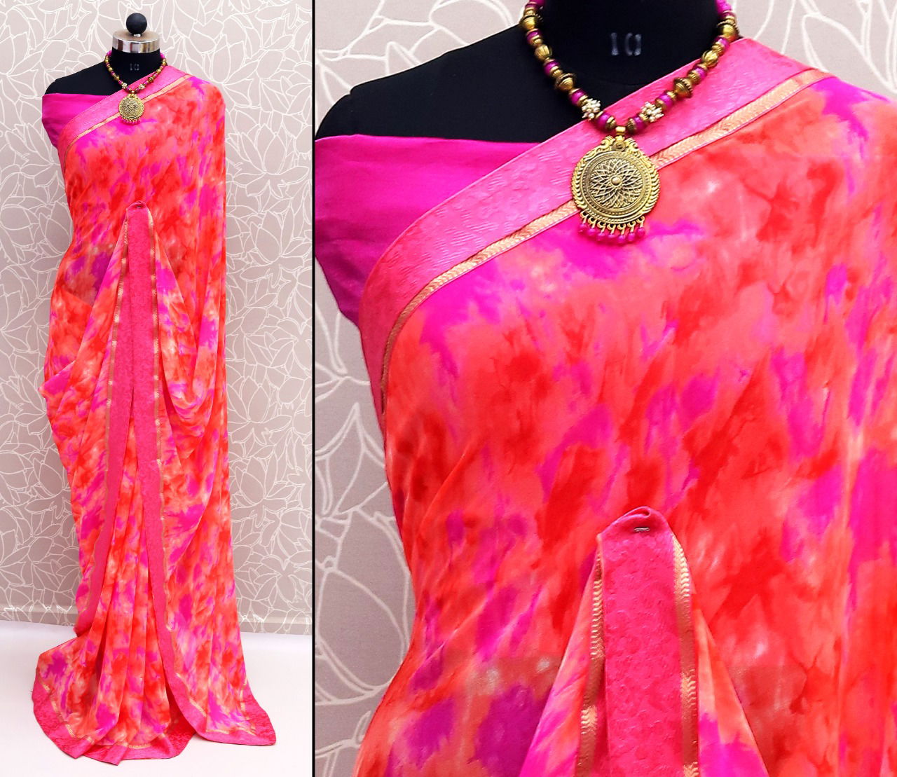 Niharika 12 Georgette Regular Wear Printed Latest Saree Collection